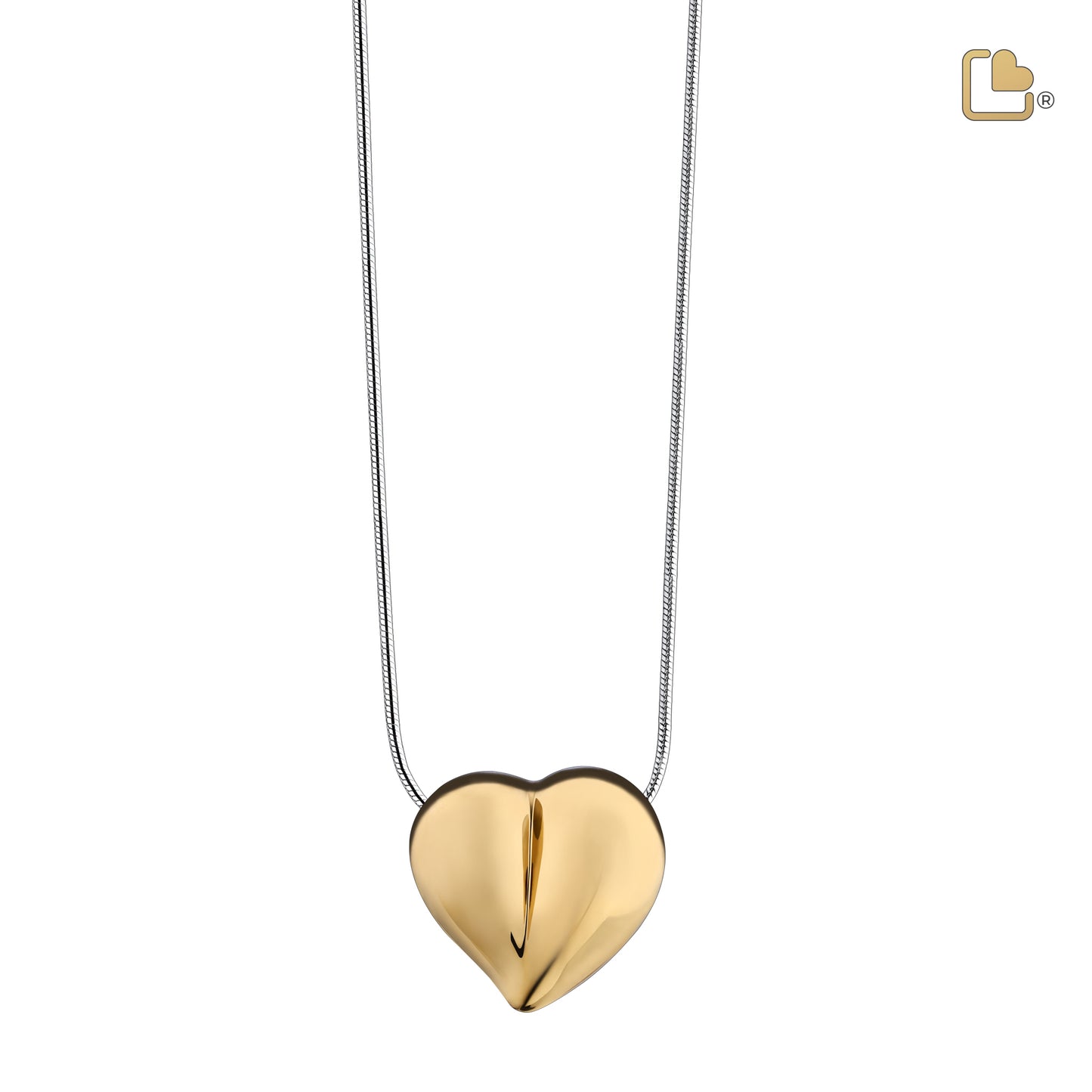 Pendant: LoveHeart - Gold Vermeil - PD1011