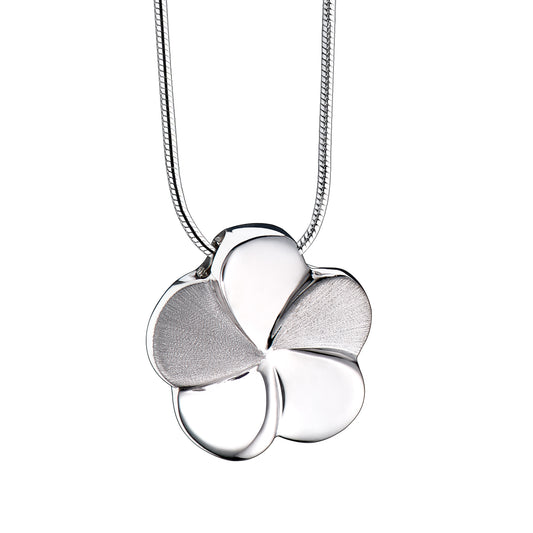 Pendant: Bloom - Rhodium Plated Two Tone - PD1070*