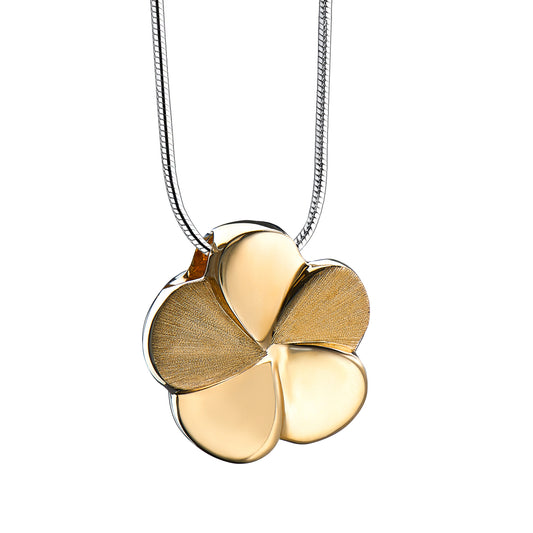 Pendant: Bloom - Gold Vermeil Two Tone - PD1071