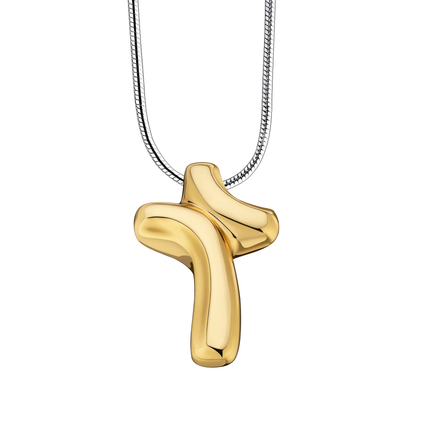 Pendant: LoveCross - Gold Vermeil - PD1133*