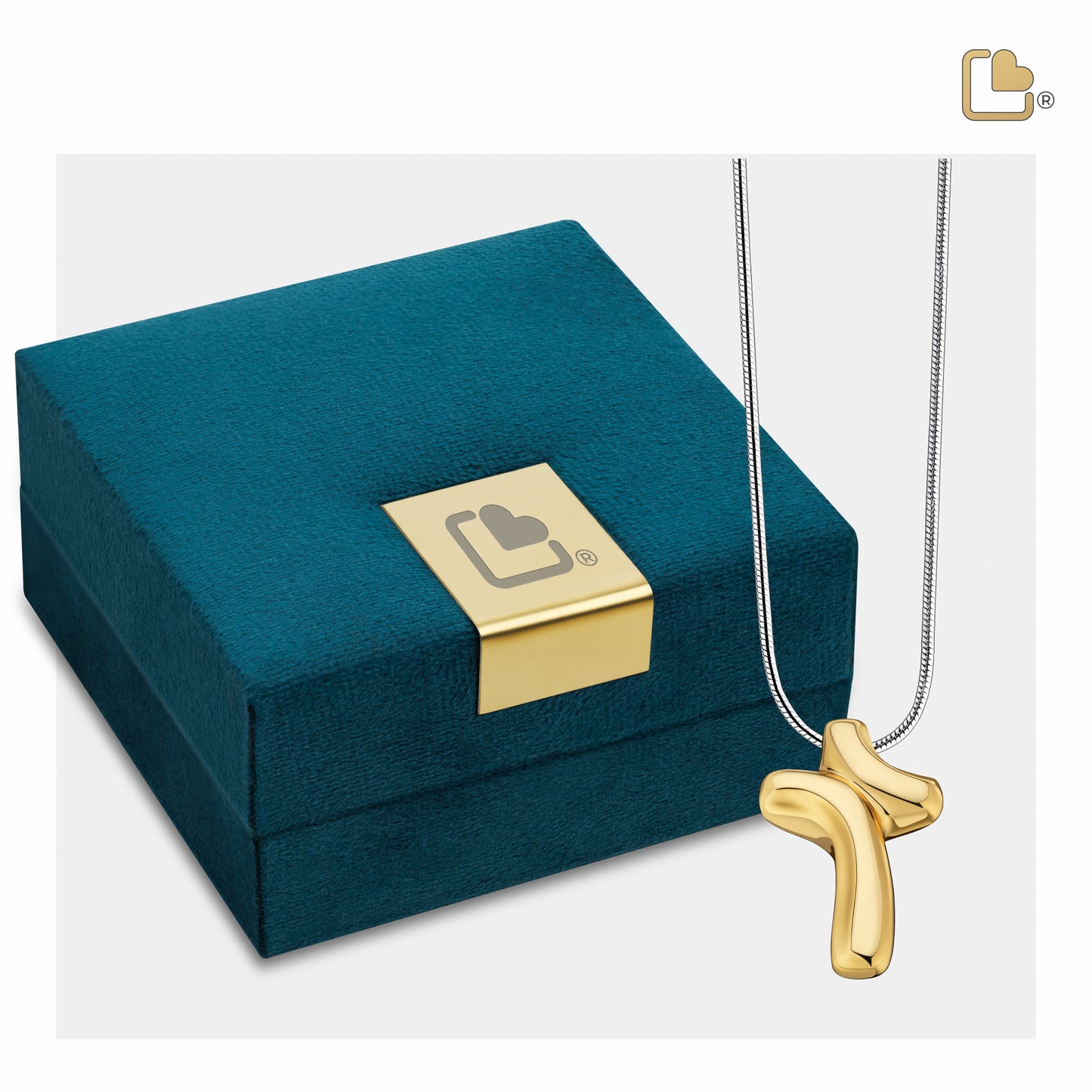 Pendant: LoveCross - Gold Vermeil - PD1133