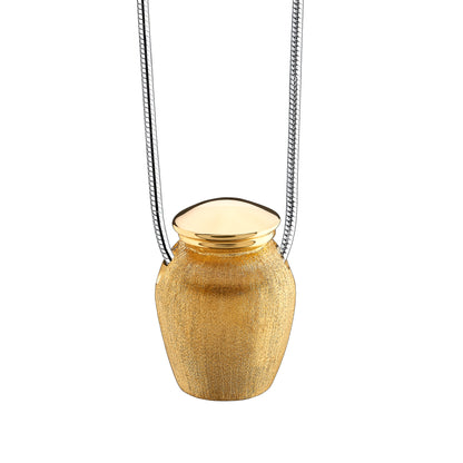 Pendant: Urn - Gold Vermeil Two Tone - PD1141