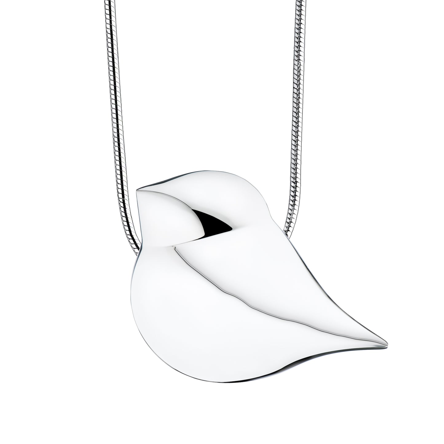 Pendant: SoulBird - Rhodium Plated - PD1280