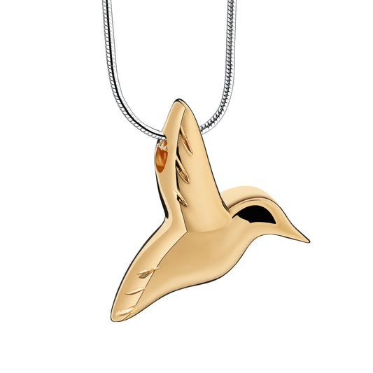 Pendant: Hummingbird - Gold Vermeil - PD1351