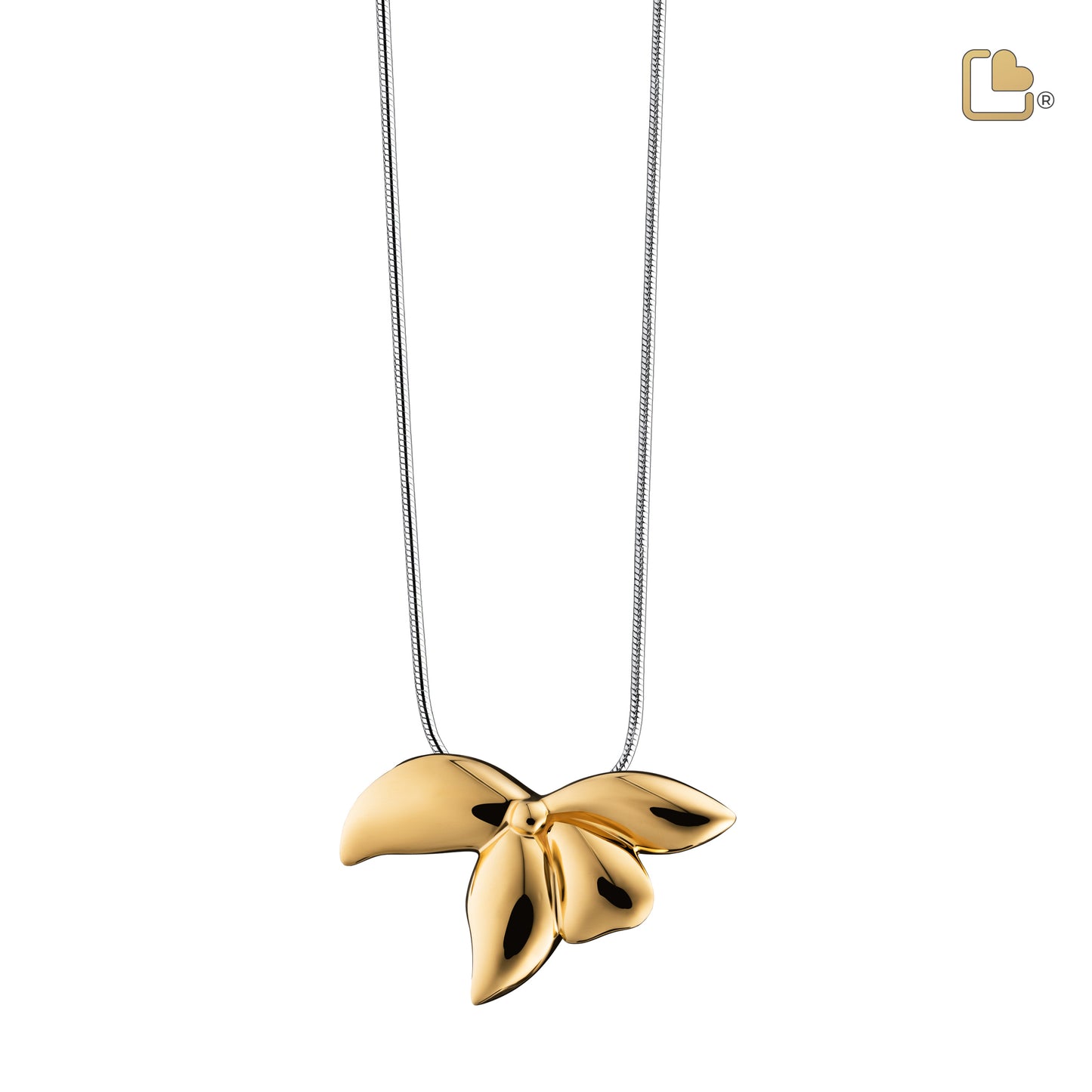 Pendant: Orchid - Gold Vermeil - PD1540*