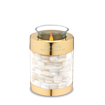 Mother of Pearl (Tealight Urn) - T230