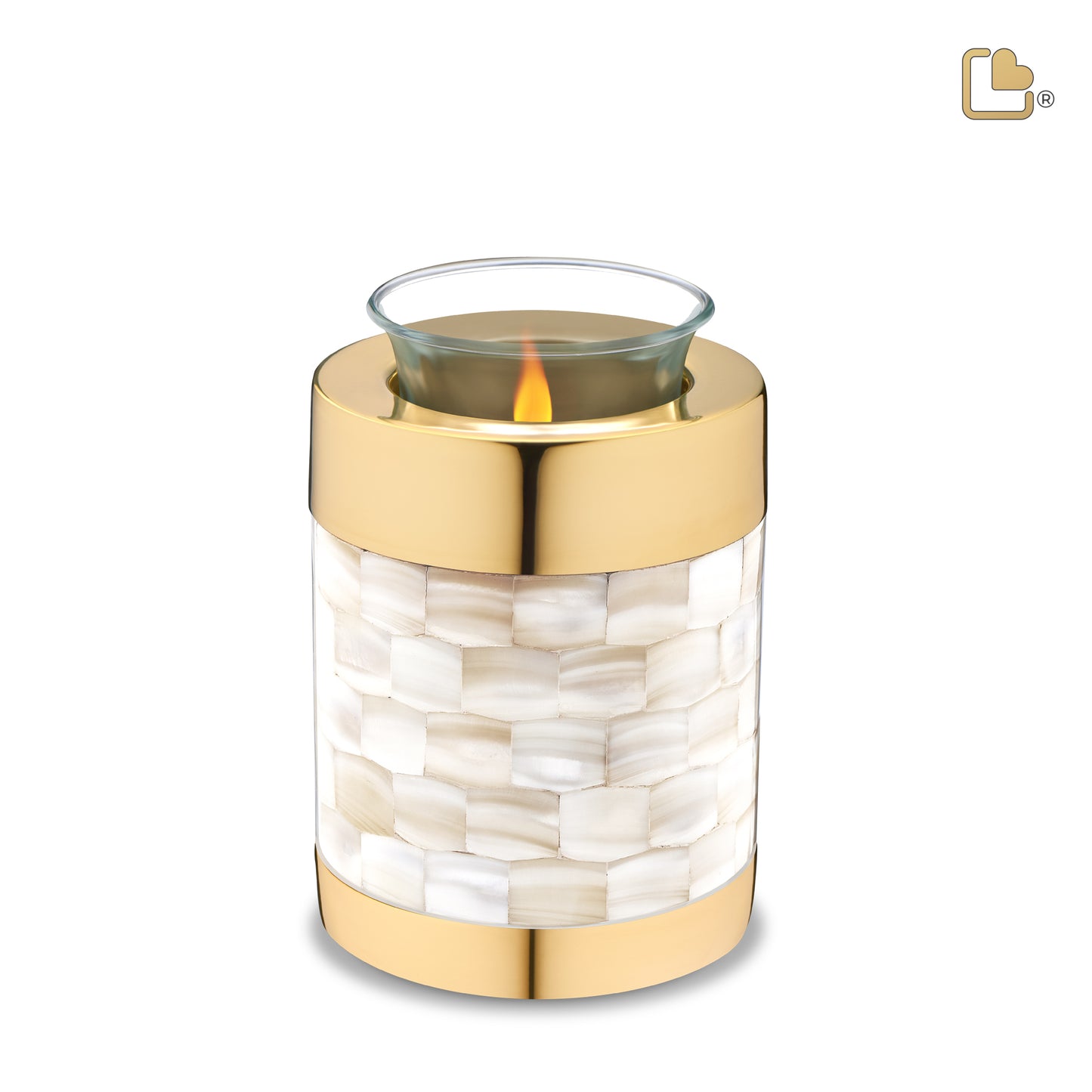 Mother of Pearl (Tealight Urn) - T230