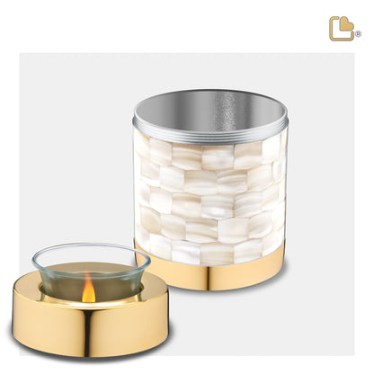 Mother of Pearl (Tealight Urn) - T230