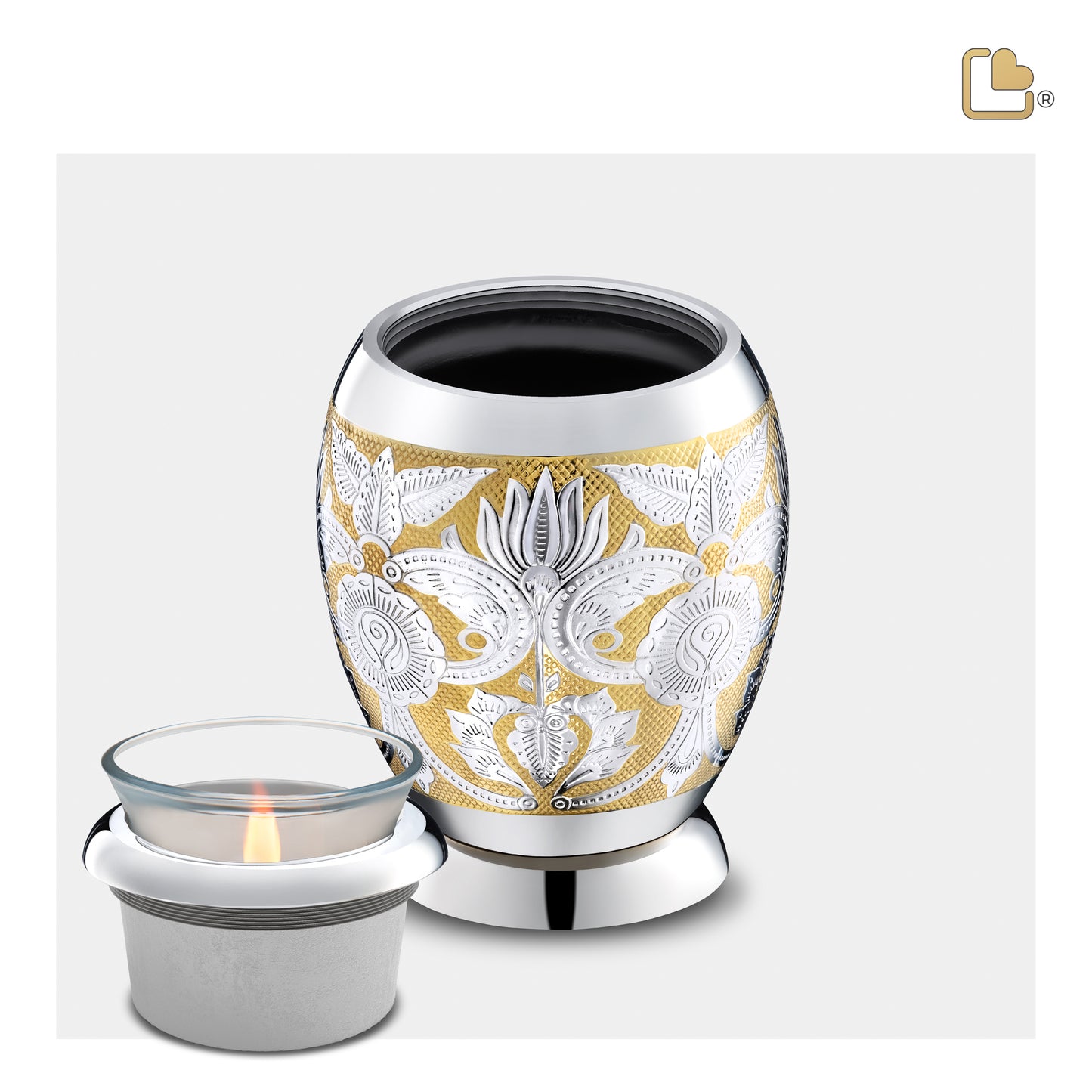 Monarch Jali (Tealight Urn) - T250