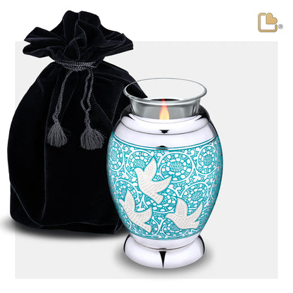 Soaring Doves (Tealight Urn) - T501