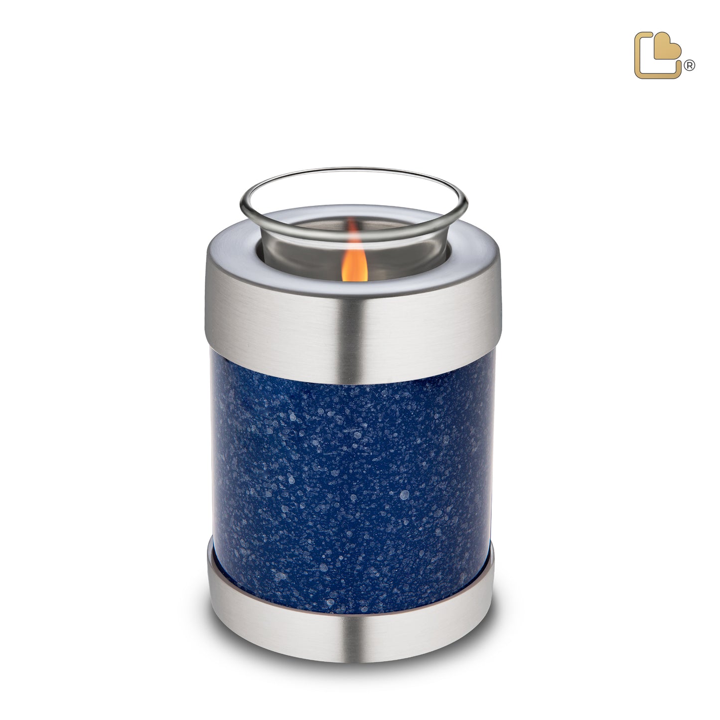 Speckled Indigo (Tealight Urn) - T663