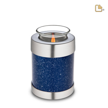 Speckled Indigo (Tealight Urn) - T663