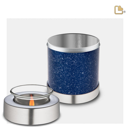 Speckled Indigo (Tealight Urn) - T663