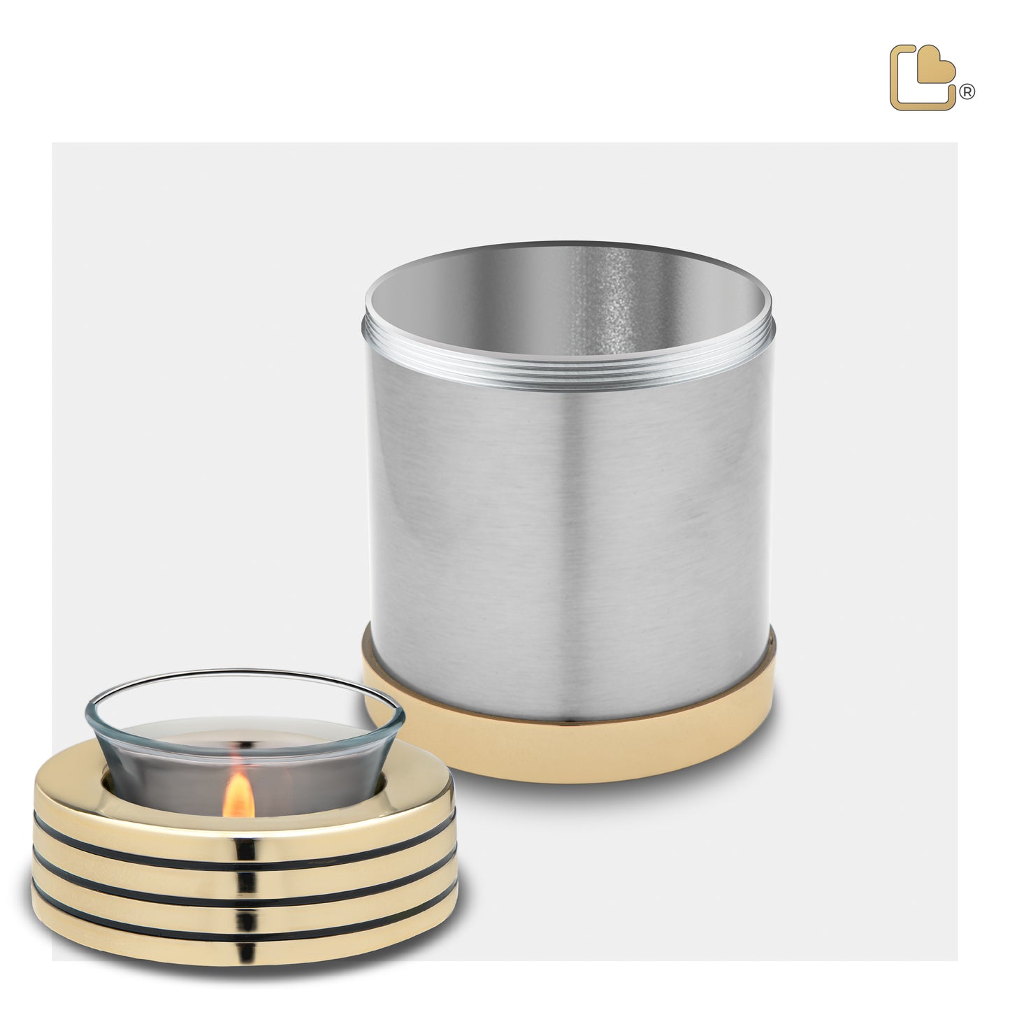 Monarch Platinum (Tealight Urn) - T665