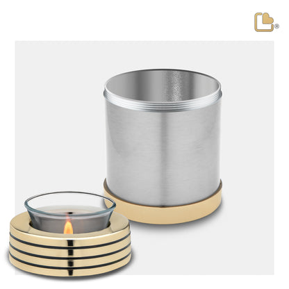 Monarch Platinum (Tealight Urn) - T665