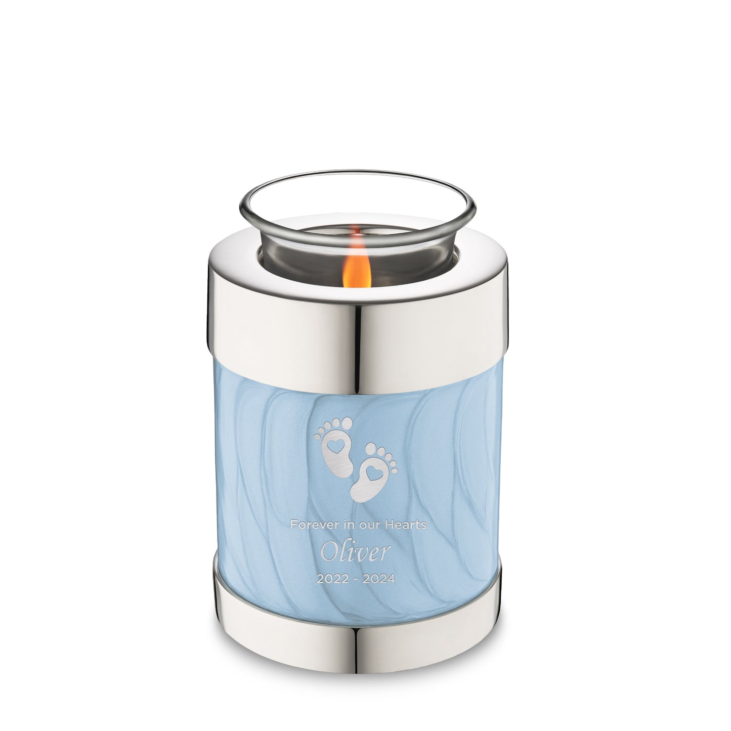 Pearl Blue (Tealight Urn) - T668