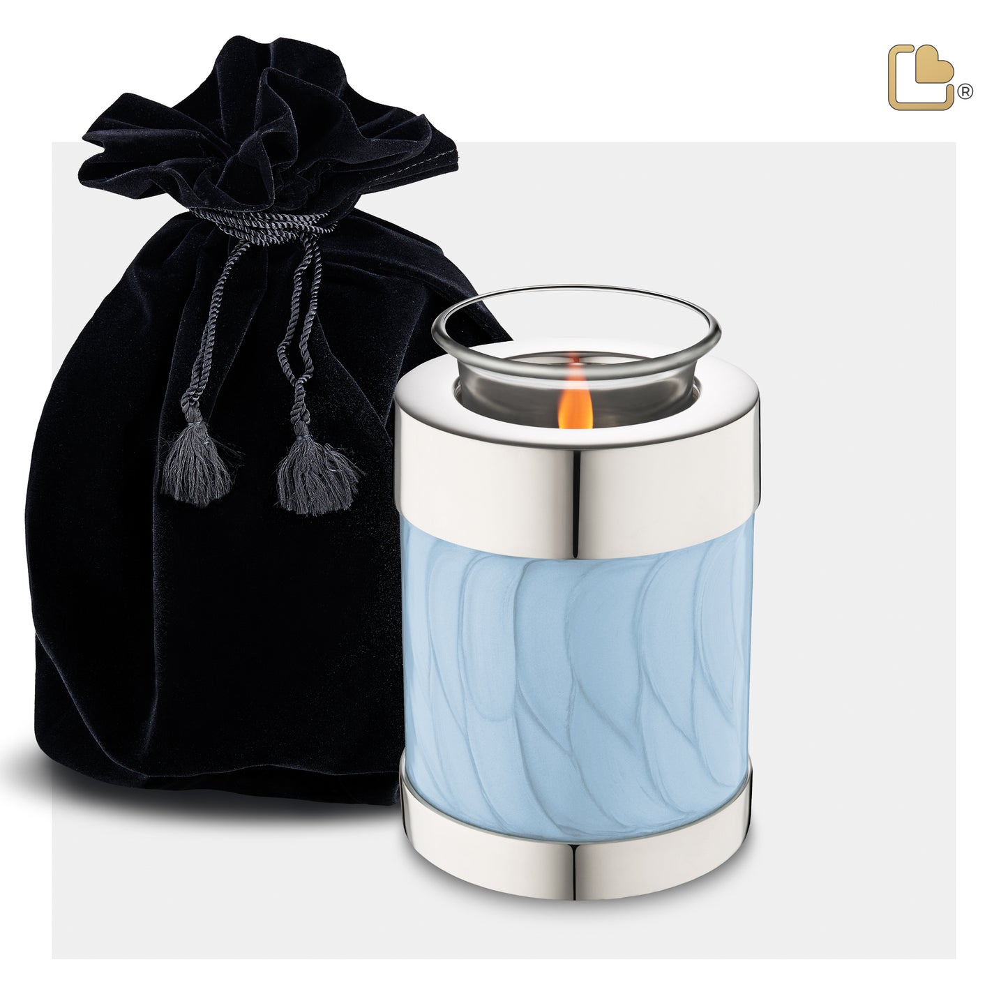 Pearl Blue (Tealight Urn) - T668