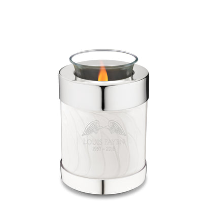 Pearl Silver (Tealight Urn) - T671