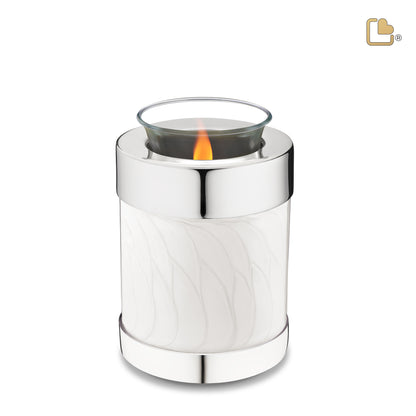 Pearl Silver (Tealight Urn) - T671