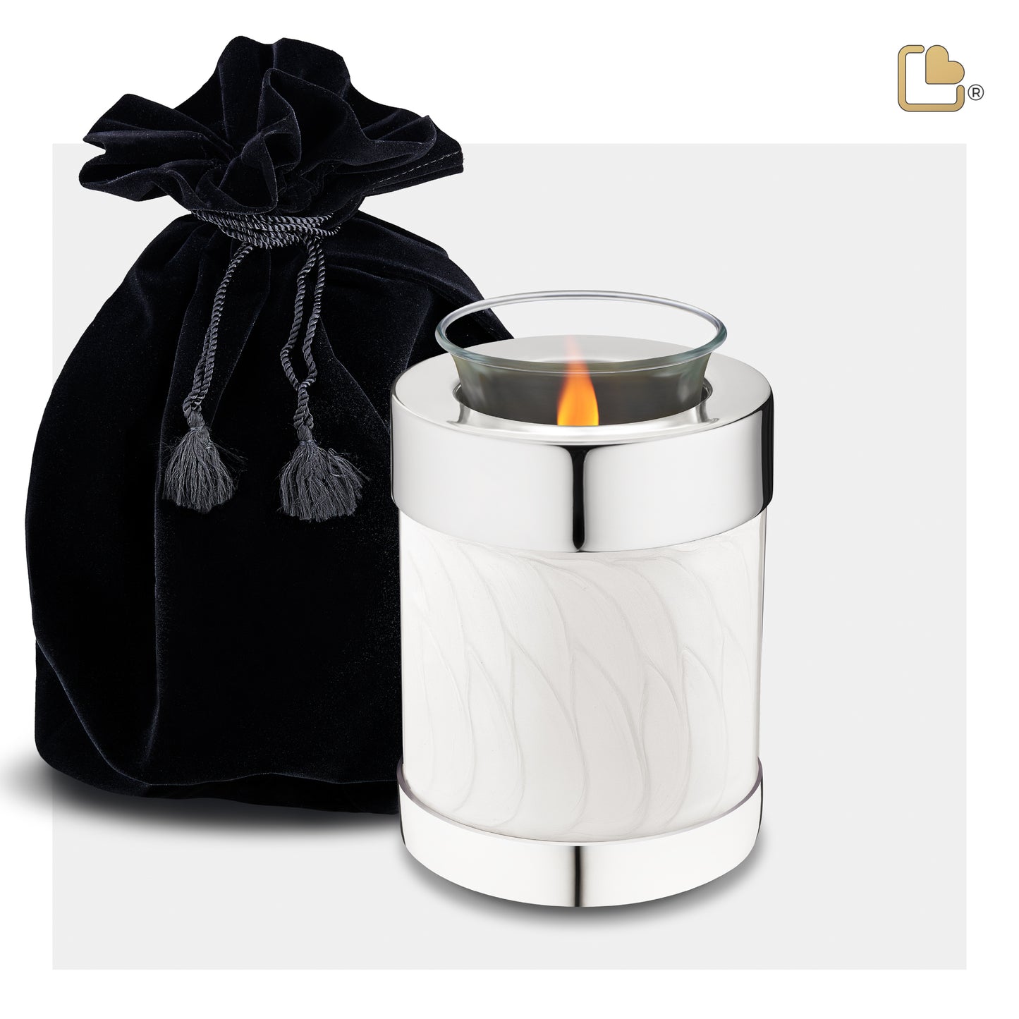 Pearl Silver (Tealight Urn) - T671