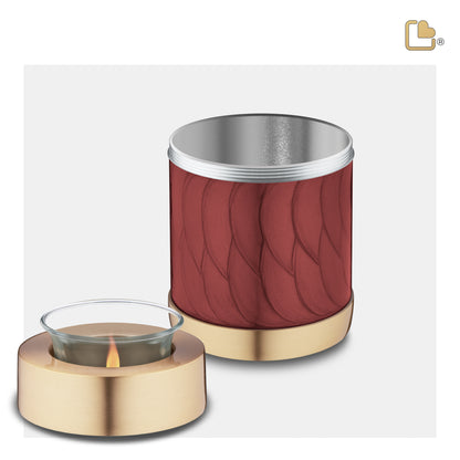 Pearl Crimson (Tealight Urn) - T674*