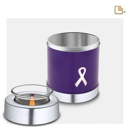 Awareness Purple (Tealight Urn) - T901