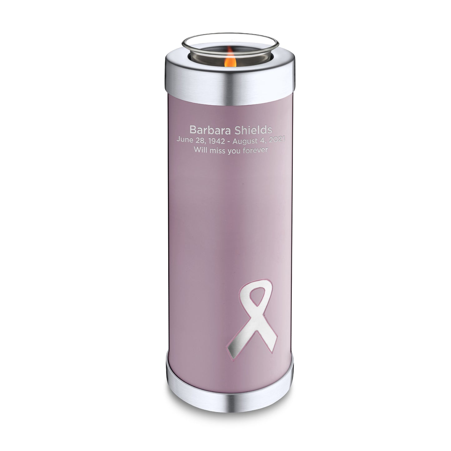 Awareness Pink (Tall Tealight Urn) - T902