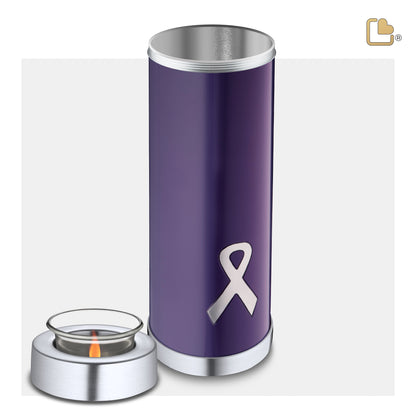 Awareness Purple (Tall Tealight Urn) - T903