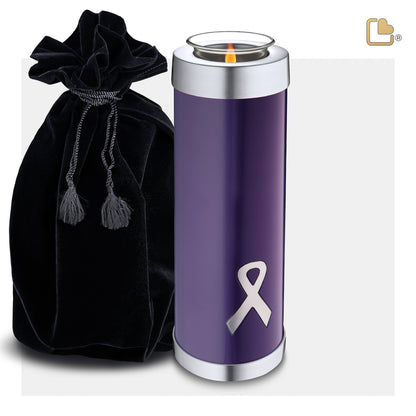 Awareness Purple (Tall Tealight Urn) - T903