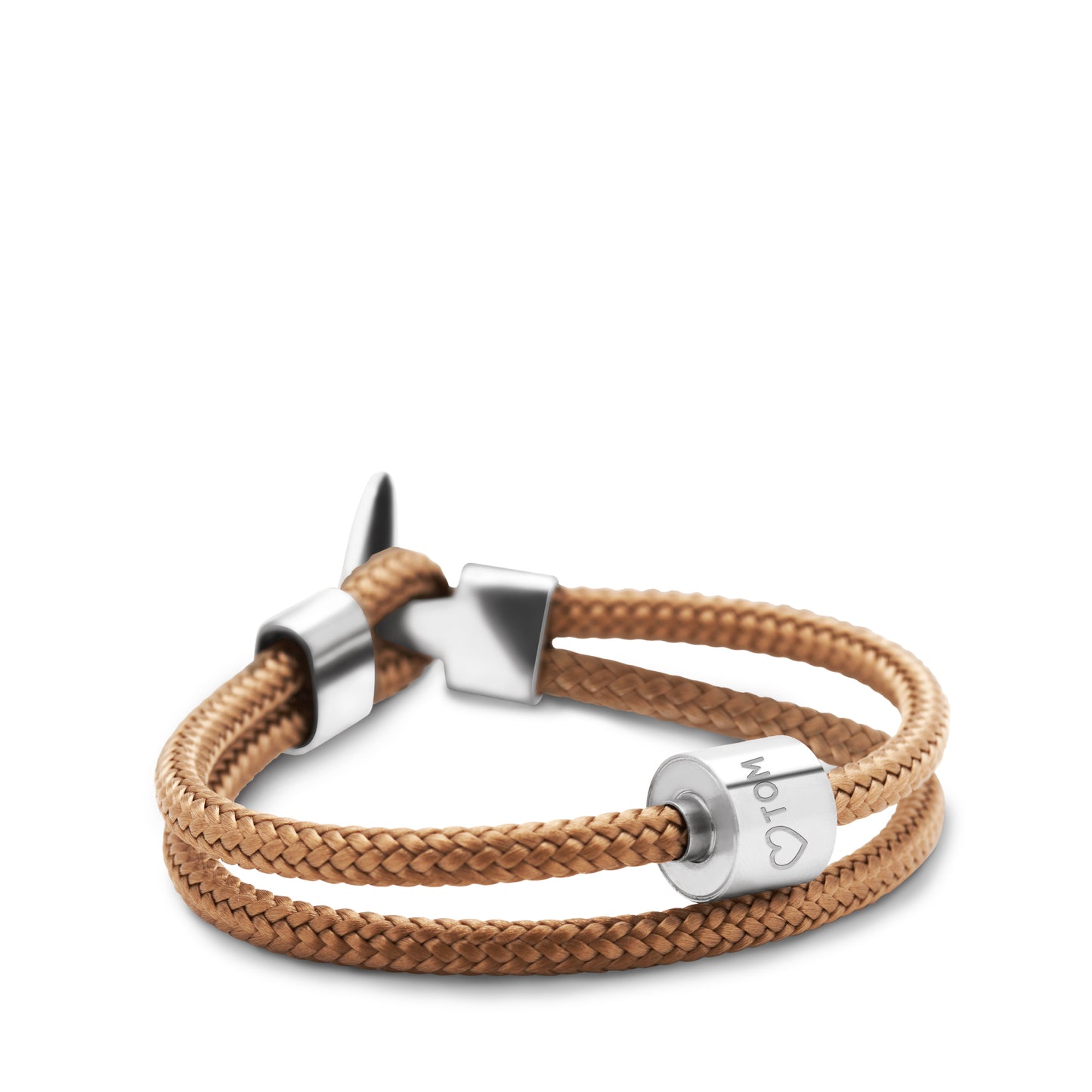 Memento Bracelet: Cord Brushed Ashes Bead Goldsand (S) - TB-BC7-S*