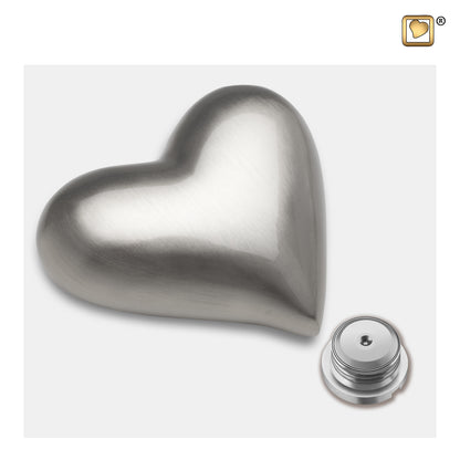 Brushed Pewter (Keepsake Heart) - K601