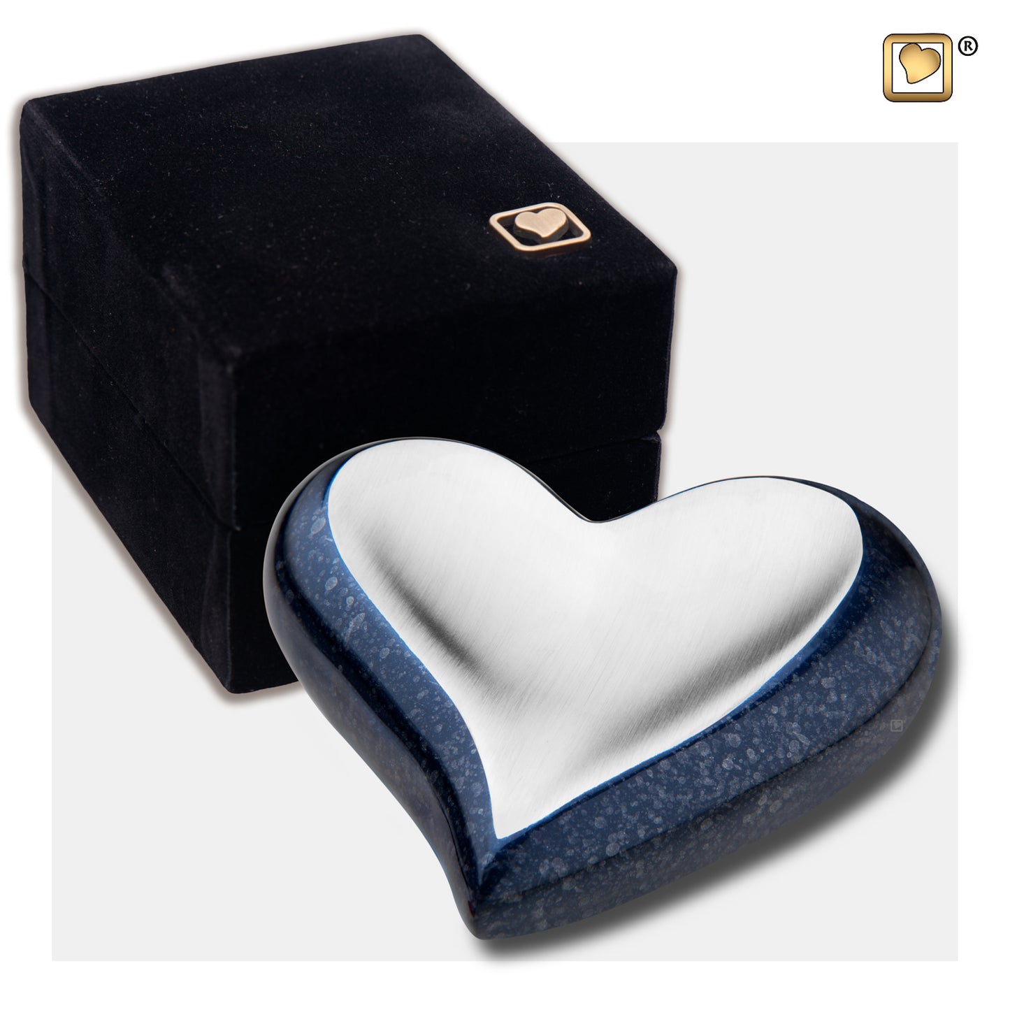 Speckled Indigo (Keepsake Heart) - K614