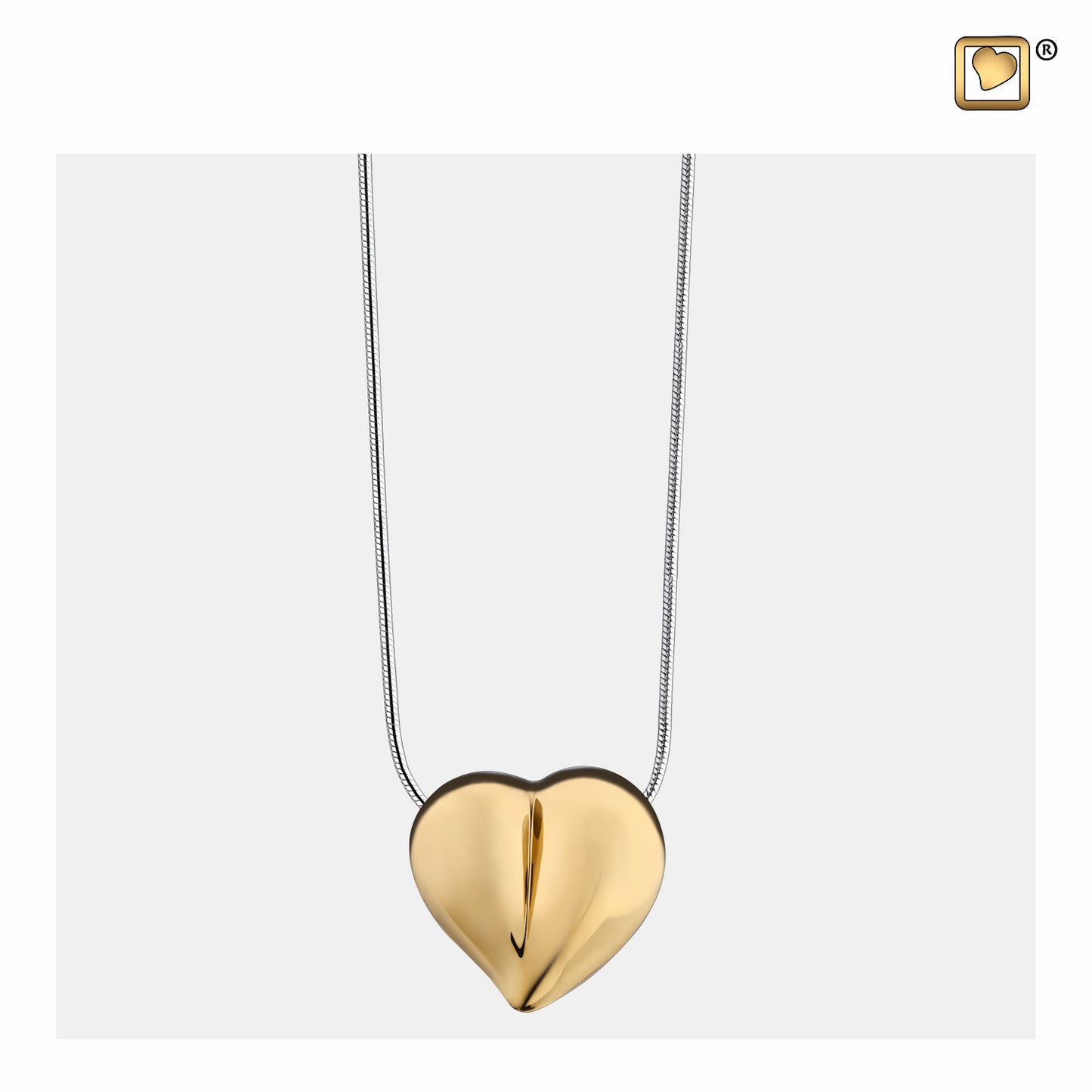 Pendant: LoveHeart - Gold Vermeil - PD1011