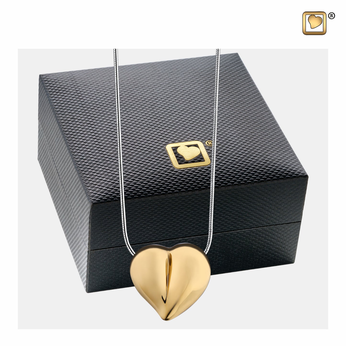 Pendant: LoveHeart - Gold Vermeil - PD1011