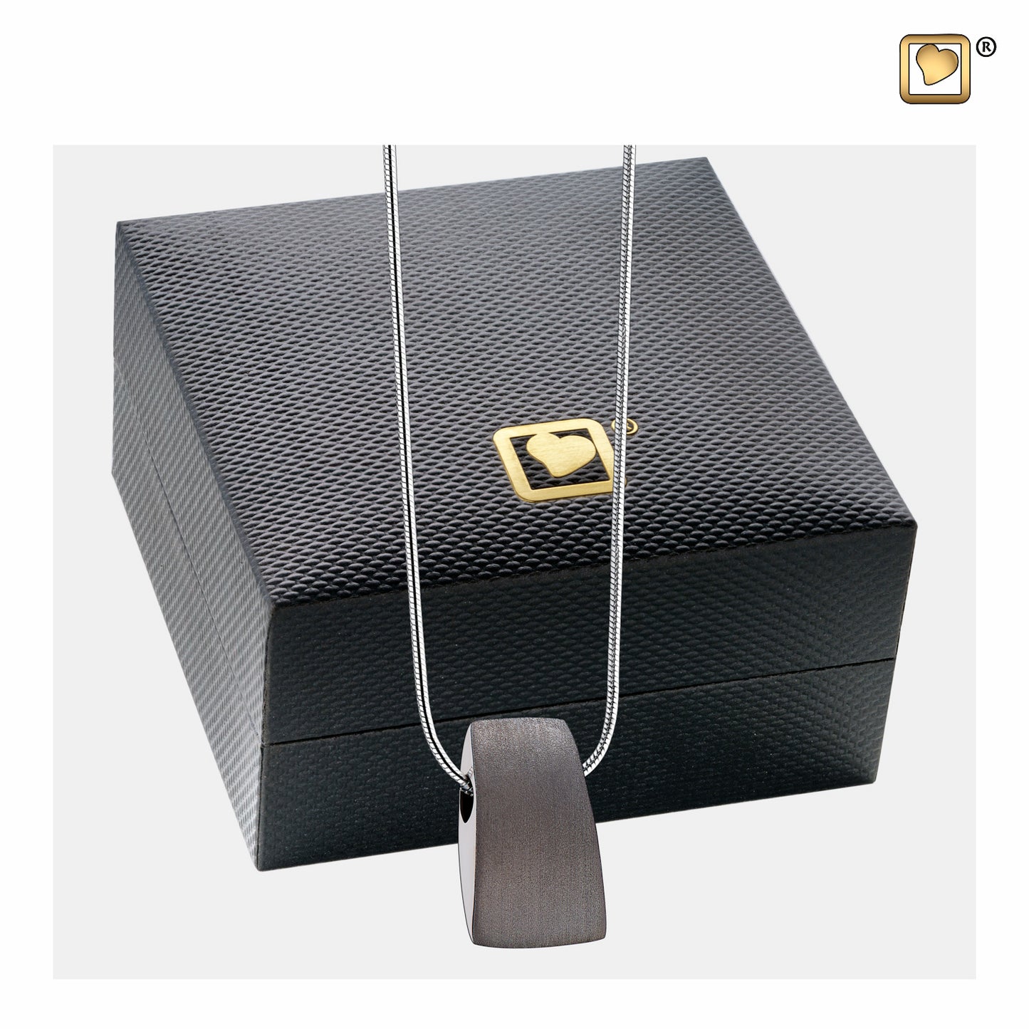 Pendant: Tribute - Ruthenium Plated Two Tone - PD1121