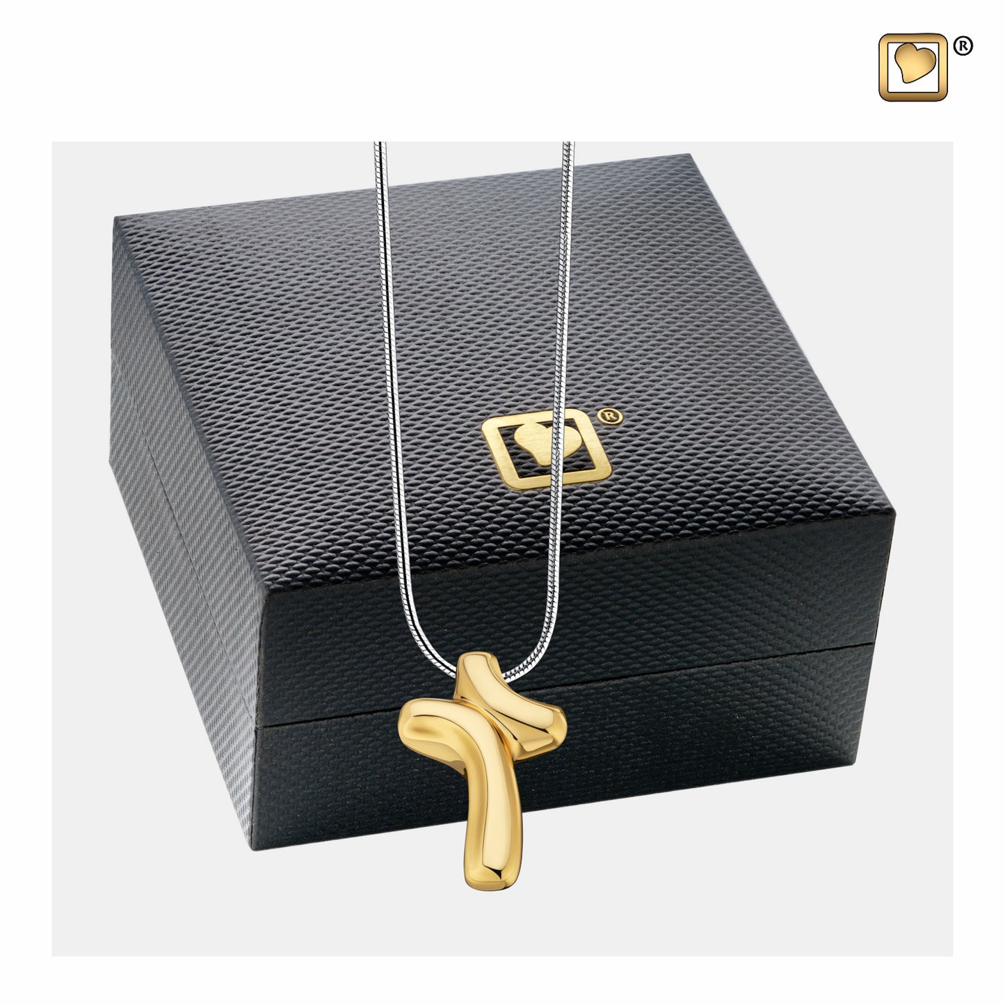 Pendant: LoveCross - Gold Vermeil - PD1133