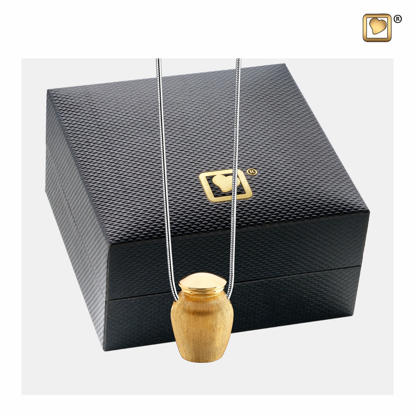 Pendant: Urn - Gold Vermeil Two Tone - PD1141