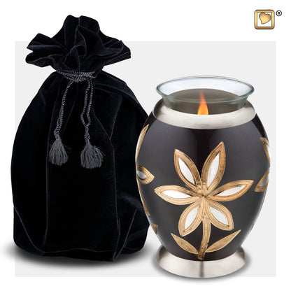 Majestic Lilies (Tealight Urn) - T503 - ***DISCONTINUED***