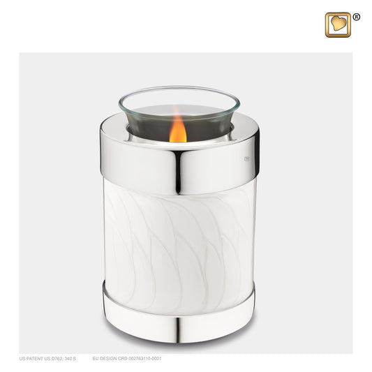 Pearl Silver (Tealight Urn) - T671