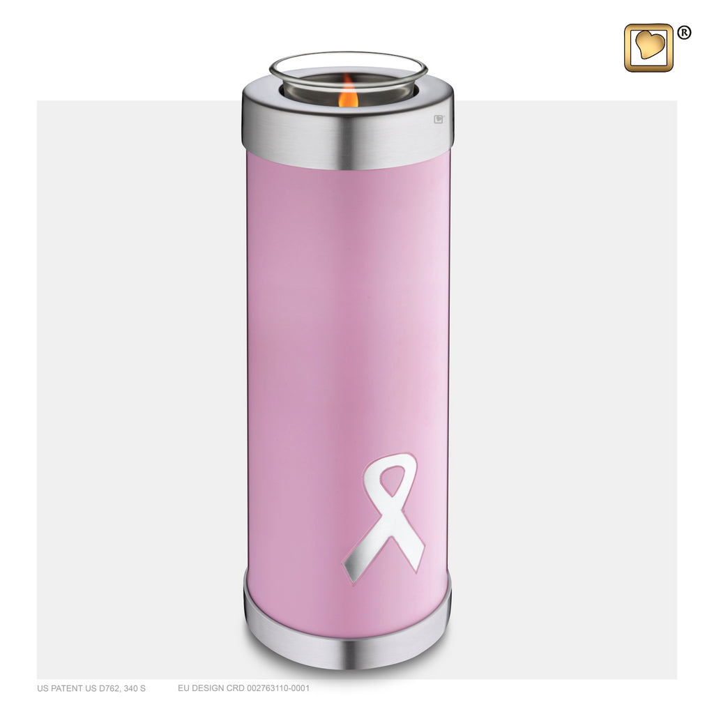 Awareness Pink (Tall Tealight Urn) - T902