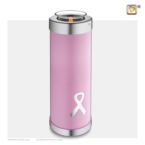 Awareness Pink (Tall Tealight Urn) - T902